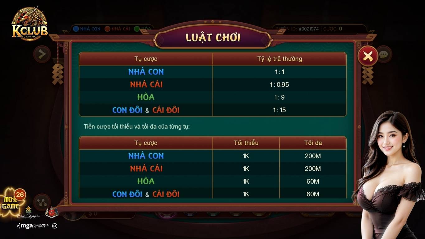 Hướng dẫn cách tham gia chơi Baccarat Japan Kclub Hướng dẫn cách tham gia chơi Baccarat Japan Kclub