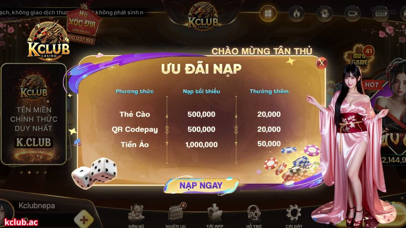 Tổng hợp những Giftcode Kclub mới nhất 2025