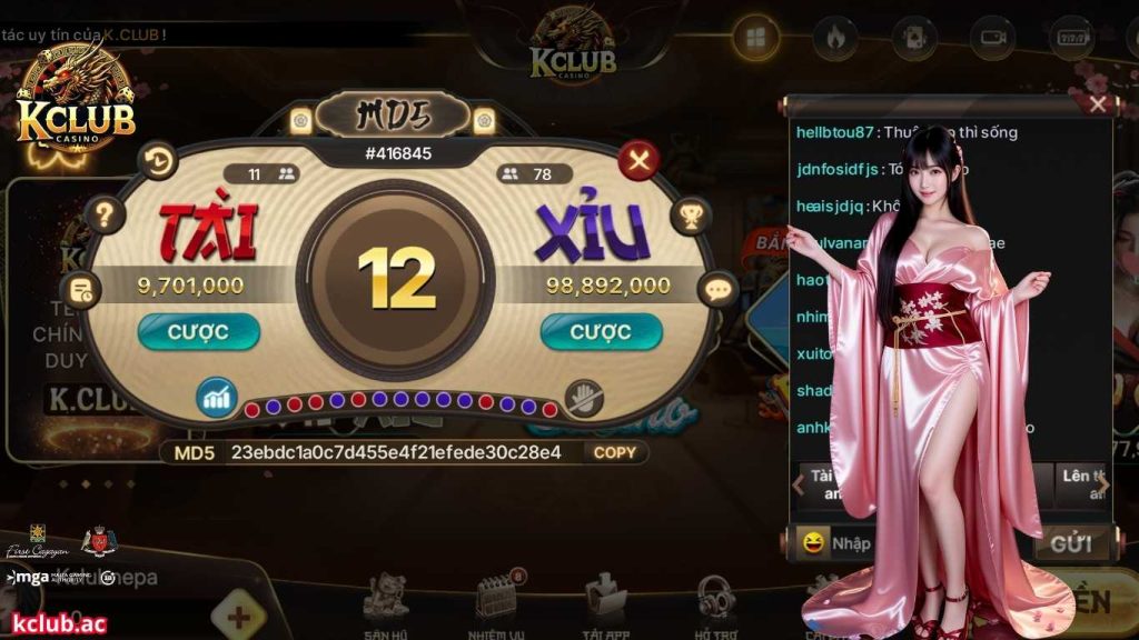 Giới thiệu về tài xỉu Kclub