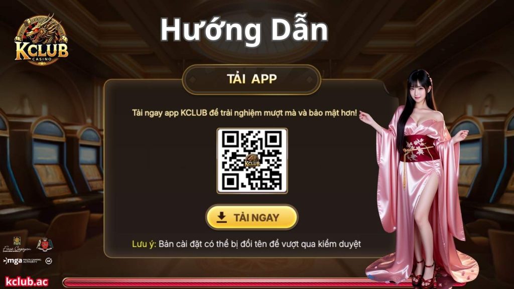 Hướng dẫn tải app Kclub