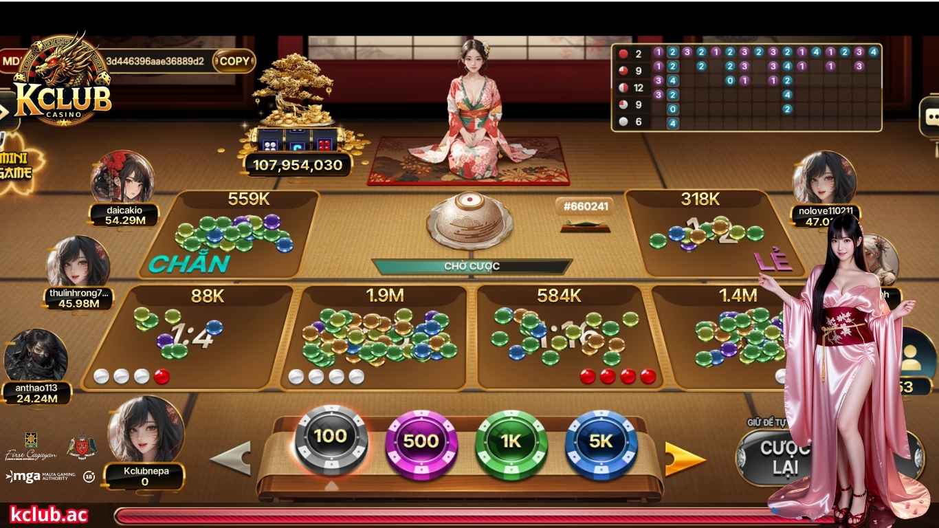 Kinh nghiệm bắt cầu xóc đĩa Kclub hiệu quả