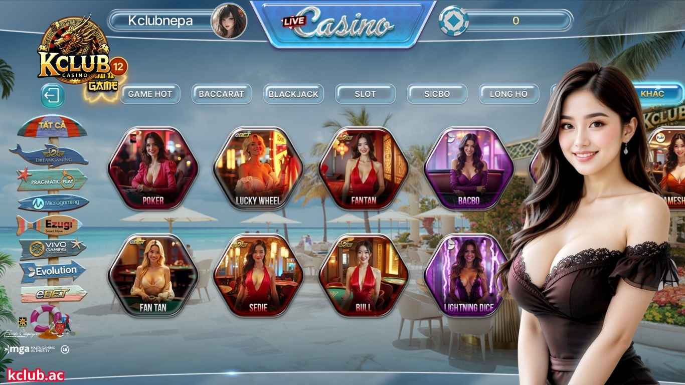 Lý do người chơi nên tham gia live casino Kclub 