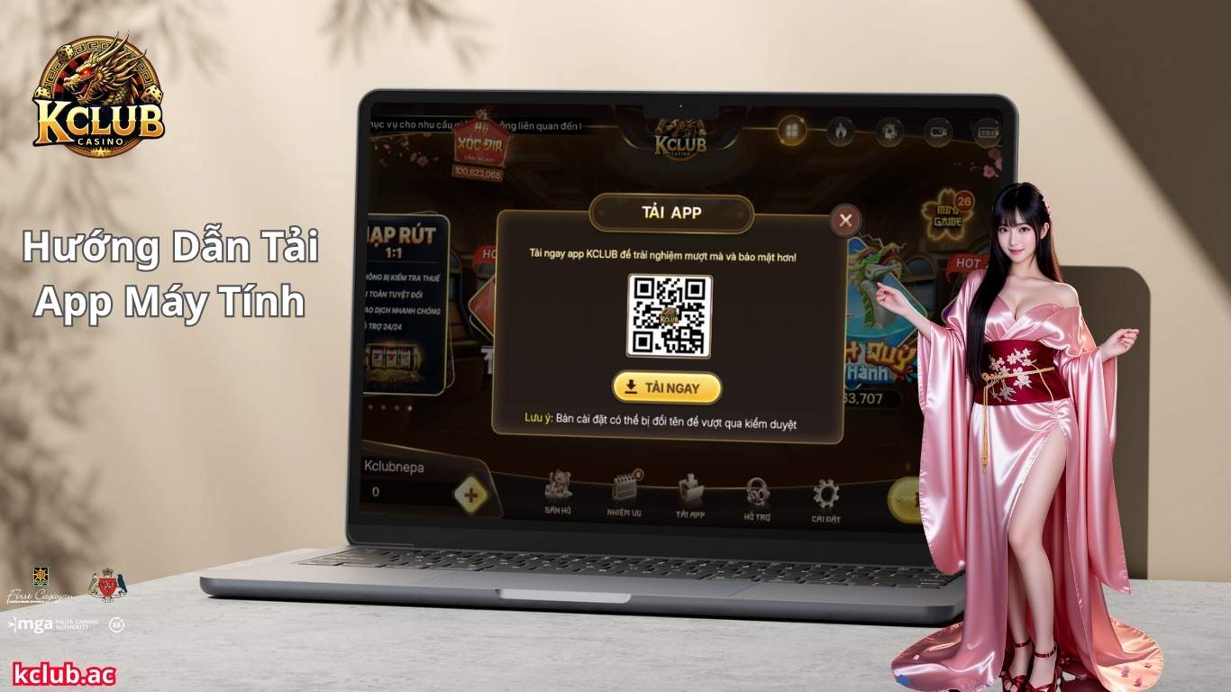 Tải Kclub đơn giản cho bet thủ dùng máy tính