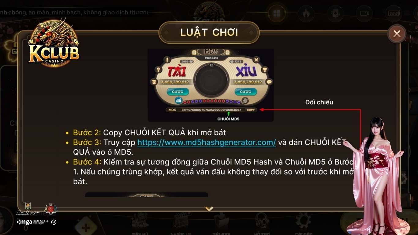 Kinh nghiệm cá cược Tài Xỉu MD5 hiệu quả nhất 